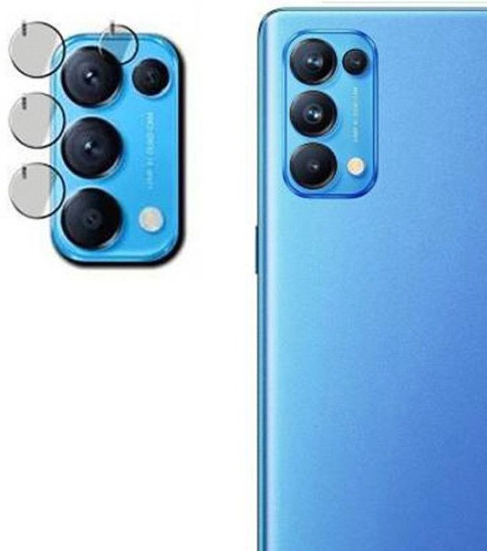 lazzy in hub Back Camera Lens Glass Protector for Oppo Reno5 Pro  (Pack of: 1)
