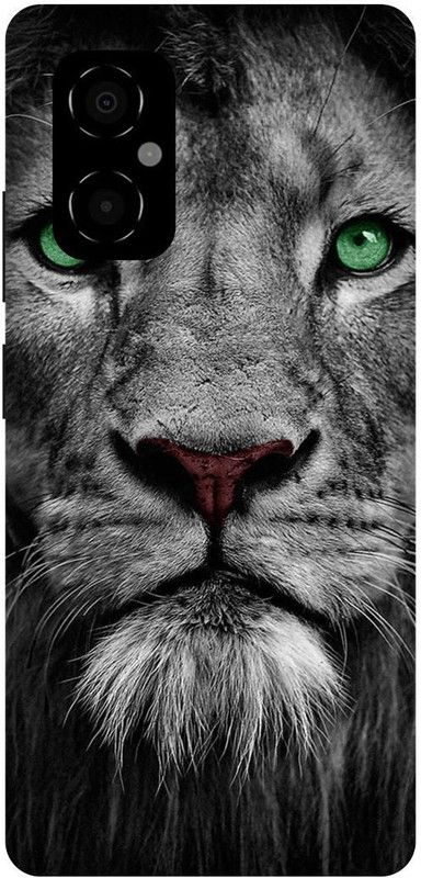 play fast Back Cover for POCO M4 5G, MZB0BRWIN, LION, ANGRY, LION, SHER  (Grey, Hard Case, Pack of: 1)
