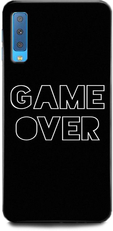 Afterglow Back Cover for SAMSUNG Galaxy A7 GAME OVER, QUOTES  (Multicolor, Shock Proof, Pack of: 1)
