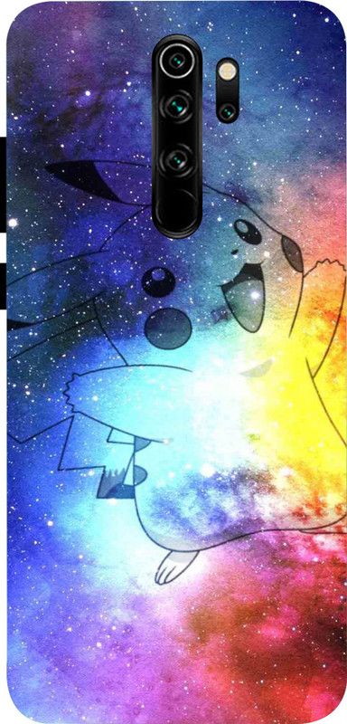 LIKELOOK Back Cover for Mi Redmi Note 8 Pro ( Pikachu, Cartoon )  (Multicolor, Shock Proof, Pack of: 1)