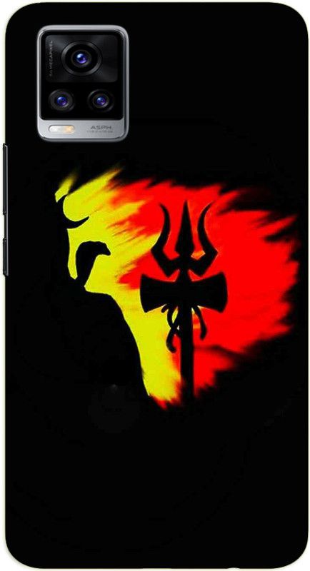 iprinto Back Cover for Vivo V20 Pro Mahadev Lord Mahadev Mahakal Shiva Shiv Ji Back Cover  (Black, Hard Case)