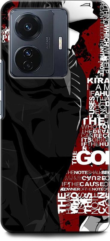WallCraft Back Cover for Vivo T1 Pro 5G, V2151 DEATH NOTE, COMIC, DEATH STAR, ANIME  (Multicolor, Dual Protection, Pack of: 1)