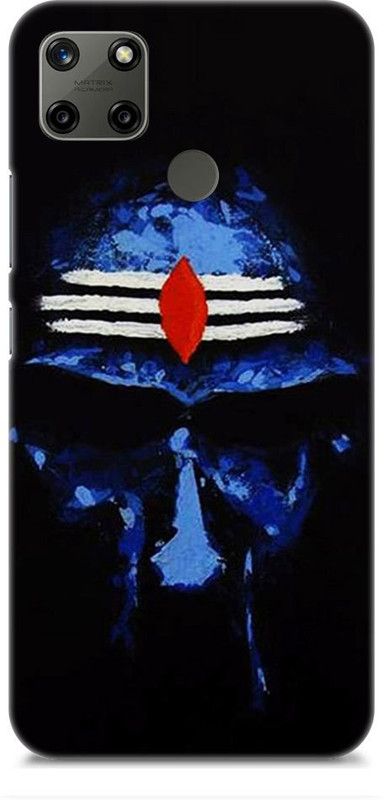 Chiraiyaa Back Cover for realme C25Y  (Black, Blue, Hard Case)