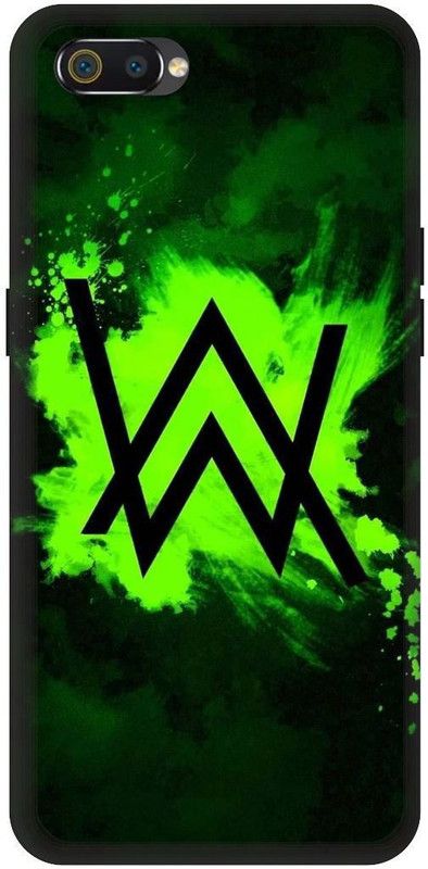 PHONE WALEY.COM Back Cover for Realme C2 , RMX1941 ,ALAN WALKER ,Printed back cover  (Green, Hard Case, Pack of: 1)