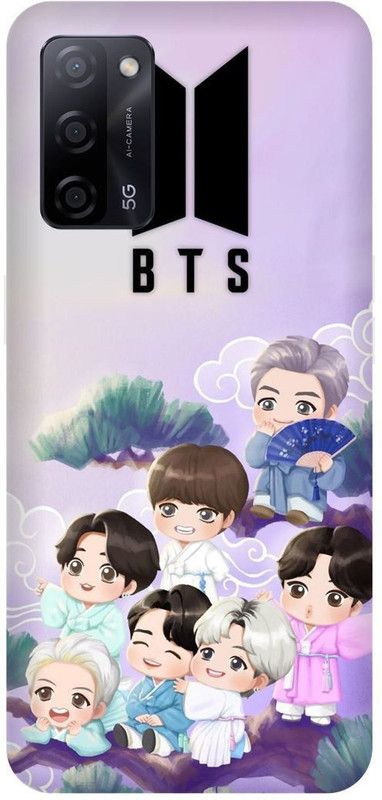 play fast Back Cover for OPPO A53s 5G, CPH2321, BTS, ARMY, SINGER, MUSIC  (Blue, Hard Case, Pack of: 1)