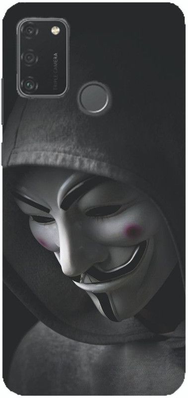 My Swag Back Cover for Honor 9A  (Black, Grey, Hard Case, Pack of: 1)