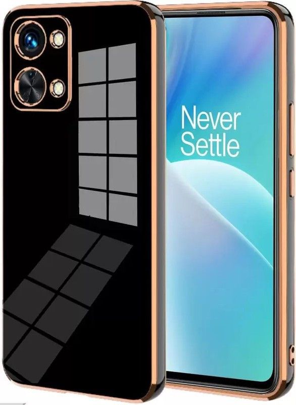 GRITOZ Back Cover for OnePlus Nord 2T 5G  (Black, Flexible, Pack of: 1)