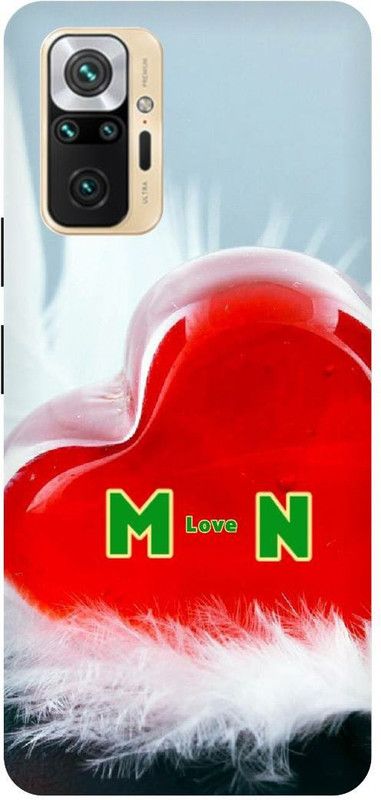 THESTONEWELL Back Cover for Redmi Note10Pro m n letter m s alphabet m n word m n name cases cover  (Multicolor, Shock Proof, Pack of: 1)
