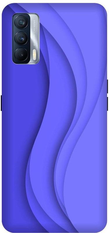 SSMORYA Back Cover for Realme X7, Blue Design Print Back Cover  (Multicolor, Hard Case, Pack of: 1)