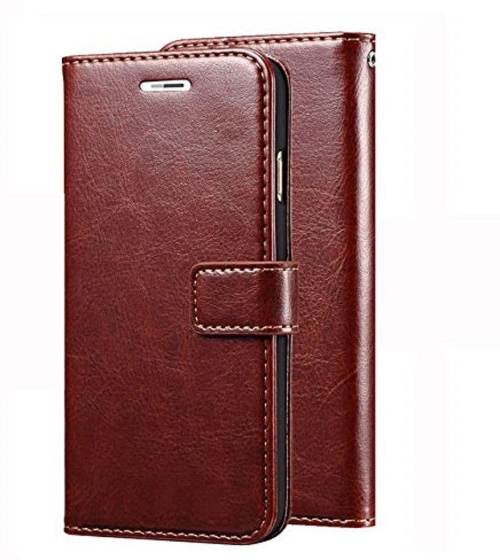 MBCASE Flip Cover for Xiaomi Redmi Y3  (Brown, Shock Proof, Pack of: 1)