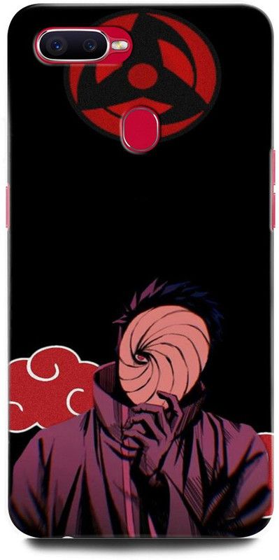 INTELLIZE Back Cover for Realme U1 RMX1833 OBITO, UCHIHA, ANIME, NEON, ANIMATION  (Multicolor, Hard Case, Pack of: 1)