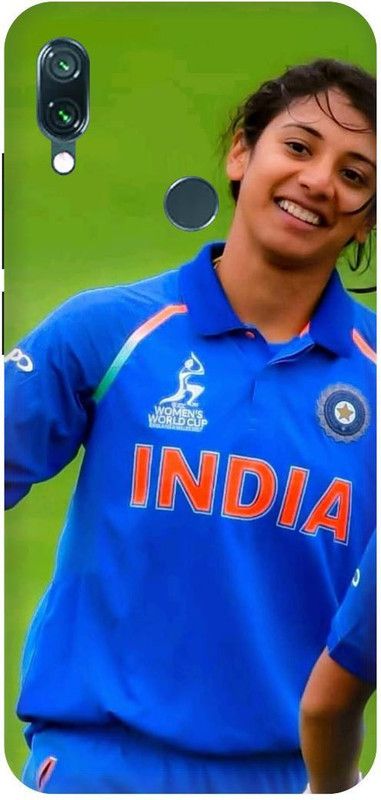THESTONEWELL Back Cover for REDMI NOTE7,7SSMRITHI MANDHANA GRIL CRICKTER INDIAN  (Multicolor, Waterproof, Pack of: 1)