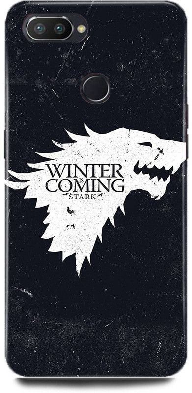 JUGGA Back Cover for OPPO F9, CPH1881, WINTER, IS, COMING, GAME, OF, THRONES  (Black, Hard Case, Pack of: 1)