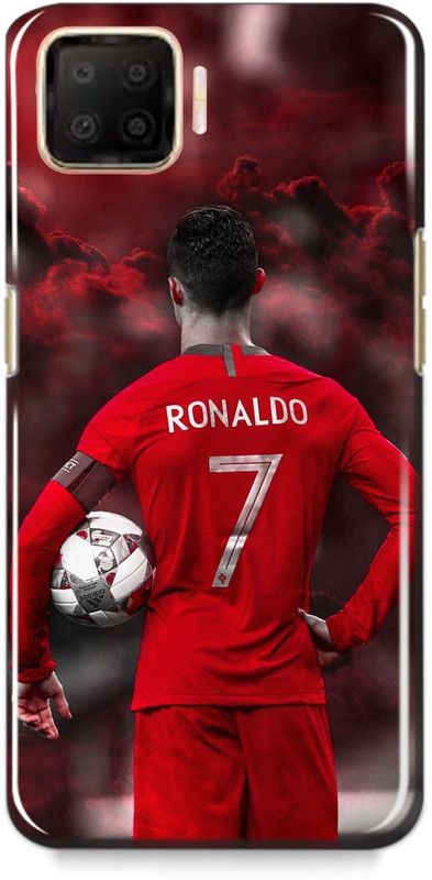 exclusive Back Cover for Oppo F17  (Red, Grip Case)