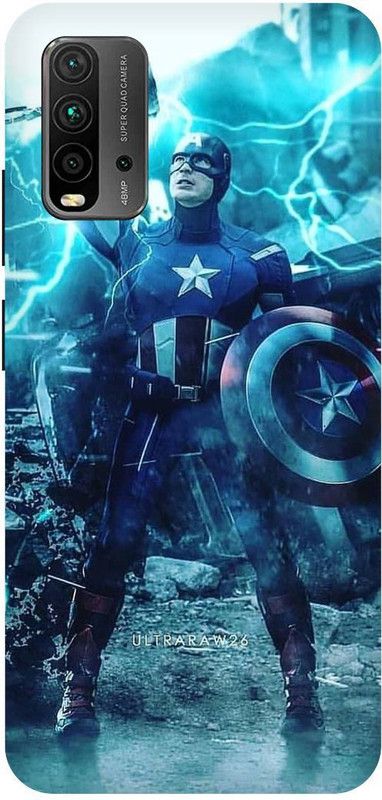 Zaplab Back Cover for Xiaomi Redmi 9 Power,M2010j19si, Avengers Printed Back Cover  (Multicolor, Hard Case, Pack of: 1)