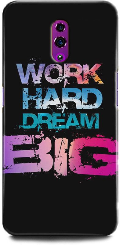 INTELLIZE Back Cover for Oppo Reno/CPH1919 quotes,Printed  (Multicolor, Shock Proof)