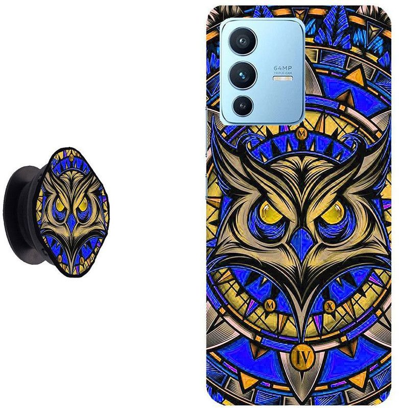 My Swag Back Cover for vivo V23 5G  (Multicolor, Cases with Holder, Pack of: 1)