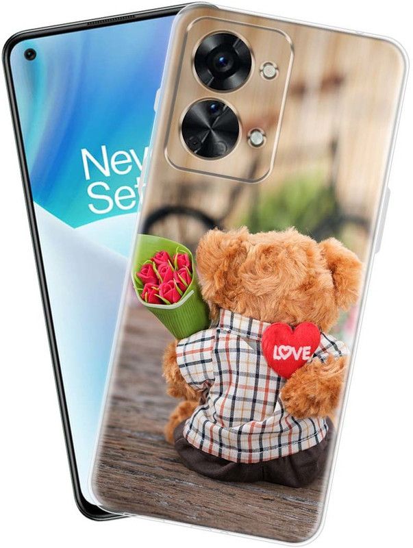 Nainz Back Cover for OnePlus Nord 2T 5G  (Multicolor, Grip Case, Silicon, Pack of: 1)