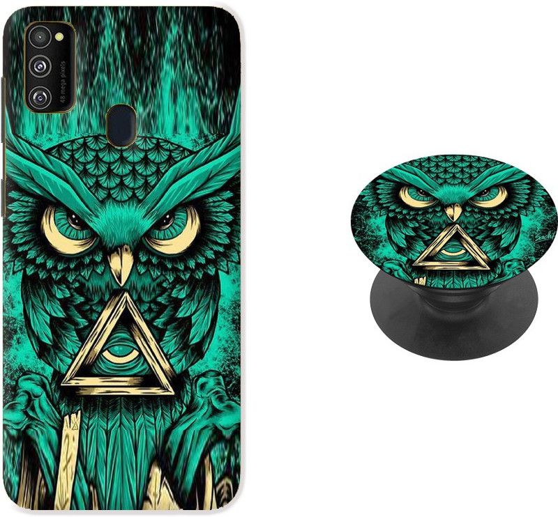 sk wraps and decals Back Cover for SAMSUNG M21, SAMSUNG M30S  (Multicolor, Cases with Holder)