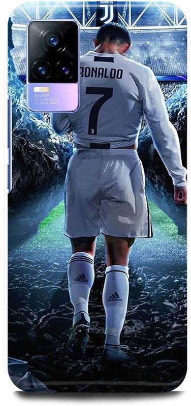 FIKORA Back Cover for Vivo Y73, V2059, CRISTIANO, RONALDO, CR7, REAL, MEDRID  (White, Hard Case, Pack of: 1)