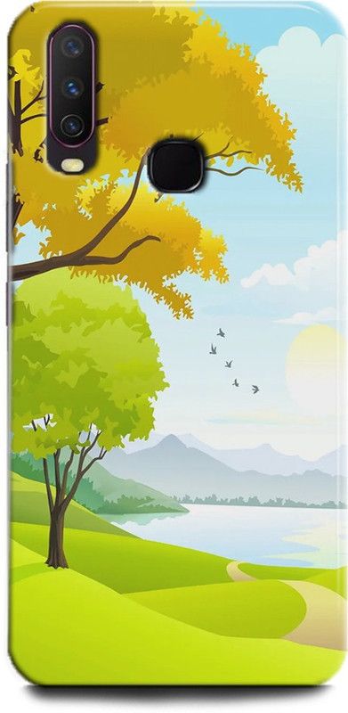 INDICRAFT Back Cover for Vivo Y15, Vivo 1901, Nature, Printed  (Multicolor, Shock Proof, Pack of: 1)