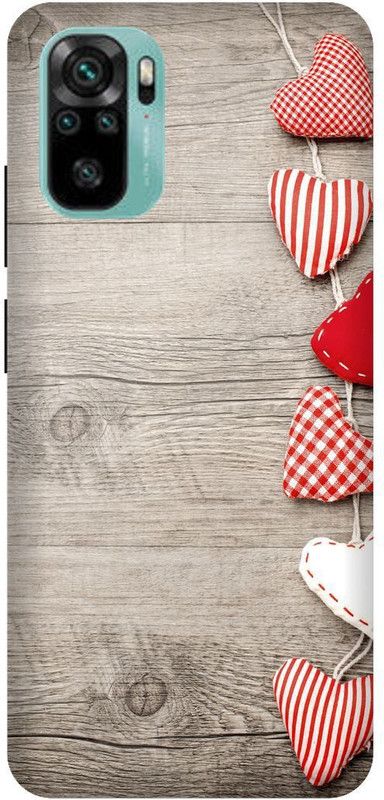 UMPRINT Back Cover for Redmi Note10/M2101K7AI Wood Texture Art Printed Back Cover  (Multicolor, Hard Case, Pack of: 1)