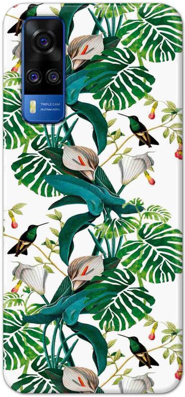 Alve Back Cover for Vivo Y51 2020  (White, Pack of: 1)