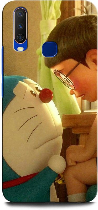 GRAFIQE Back Cover for Vivo Y11 1906/PD1930CF_EX DORAEMON, NOBITA, CARTOON, FUNNY, CUTE, DORAEMON, DOREMON  (Multicolor, Shock Proof, Pack of: 1)