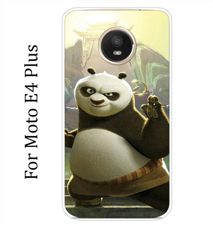 BeauCase Back Cover for Moto E4 Plus  (Multicolor, Grip Case, Silicon)