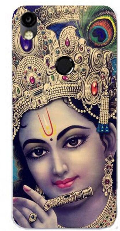 Golden Mask Back Cover for Sky Hawk Back Cover For Tecno Camon I Air Lord Bansuriwala  (Multicolor, Waterproof, Silicon, Pack of: 1)