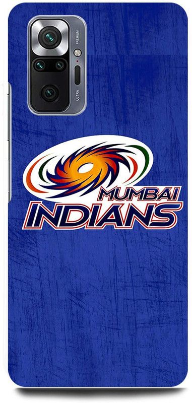 FRONK Back Cover for REDMI Note 10 Pro, MUMBAI, INDIANS, IPL, TEAM, LOGO  (Blue, Hard Case, Pack of: 1)