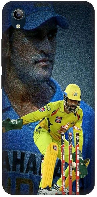 Bluvver Back Cover for Vivo Y91i,1820, Printed Ms Dhon, Mahendra Singh Dhoni Mobile Back Cover  (Multicolor, Hard Case, Pack of: 1)