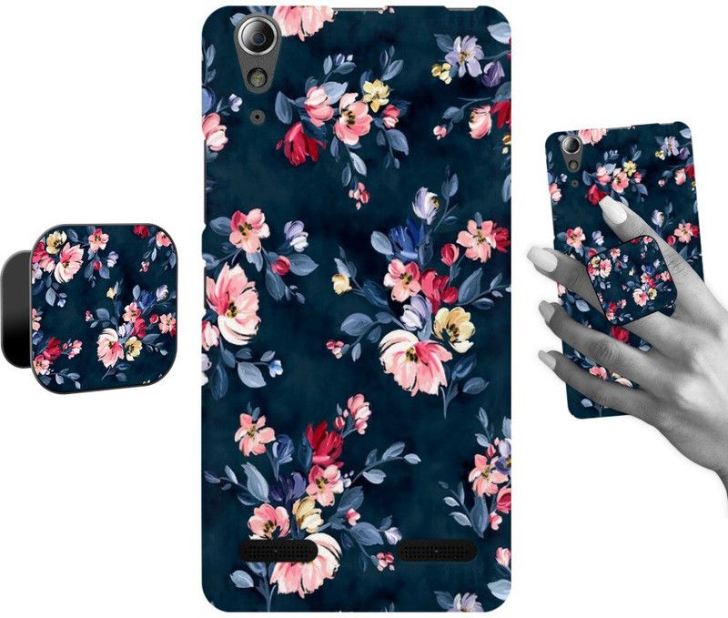 COBIERTAS Back Cover for Lenovo A6000  (Multicolor, Cases with Holder)