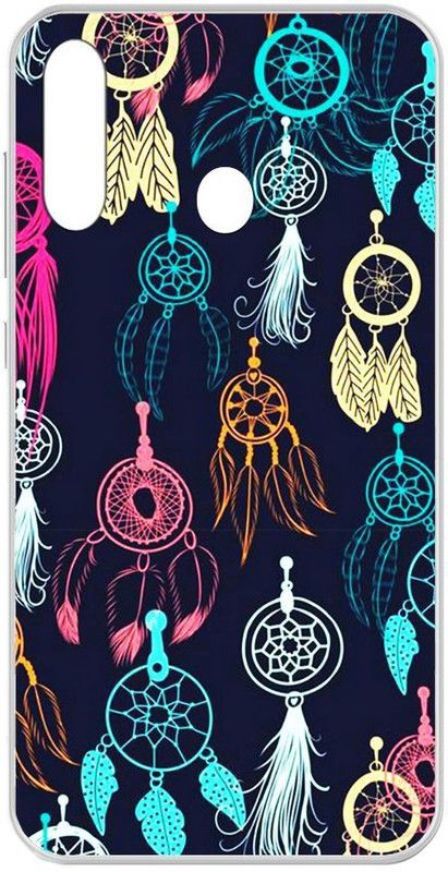 Casemaker Back Cover for Samsung M40  (Multicolor, Grip Case, Silicon, Pack of: 1)