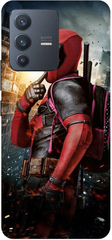 SAVETREE Back Cover for Vivo V23 5G, Vivo V2130, Spiderman, Marvel  (Multicolor, 3D Case, Pack of: 1)