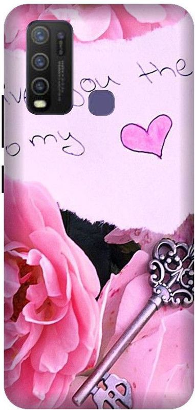 Vinsmoke Back Cover for Vivo Y50 Love, Cute, Love cover, Love you, Heart  (Multicolor, Shock Proof, Pack of: 1)