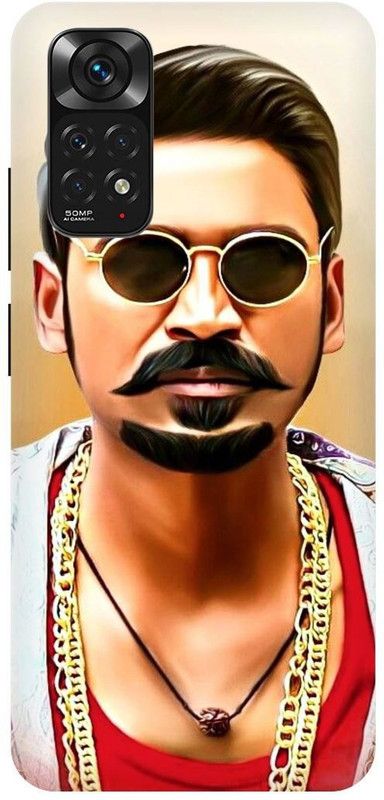 THE NARAYANA COLLECTIONS Back Cover for REDMI NOTE 11-DHANUSH,MARI,TAMIL,HERO  (Multicolor, Hard Case, Pack of: 1)