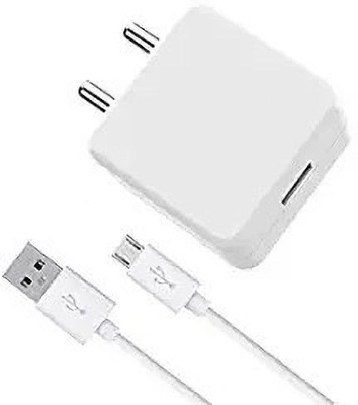 A2 Gold NA 3.1 A Mobile Quick Dash VOOC Charger for Oppo R7 lite Qualcomm QC 3.0 QUICK Charging, Charger with Detachable Cable  (White)