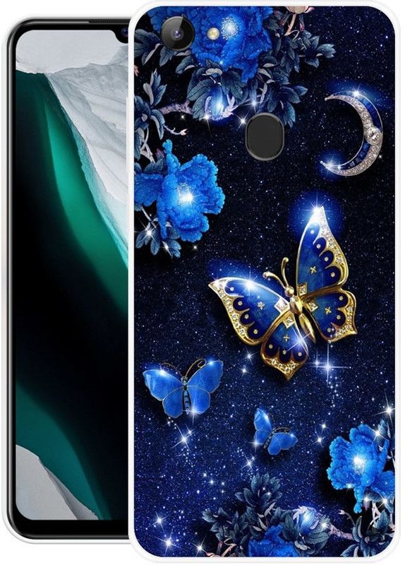 RJ14 (Online) Back Cover for Lava Z81, XOLO Era 5X  (Blue, Grip Case, Silicon)