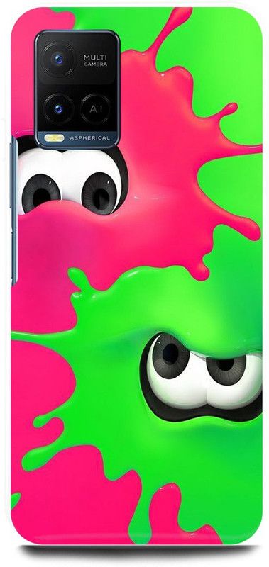 play fast Back Cover for Vivo Y21A, V2149 COLORFUL, ABSTRACT, ART, CARTOON, DESGIN  (Multicolor, Hard Case, Pack of: 1)