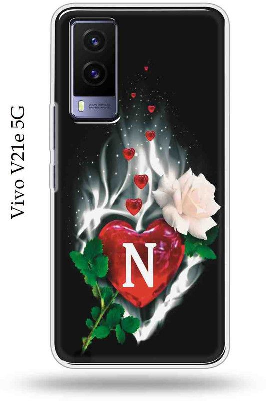 Printcase Back Cover for VivoV21E 5G  (Multicolor, Dual Protection, Silicon, Pack of: 1)