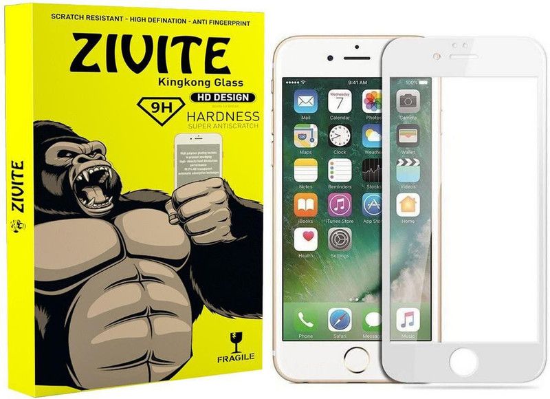 ZIVITE Edge To Edge Tempered Glass for Apple iPhone 6  (Pack of 1)