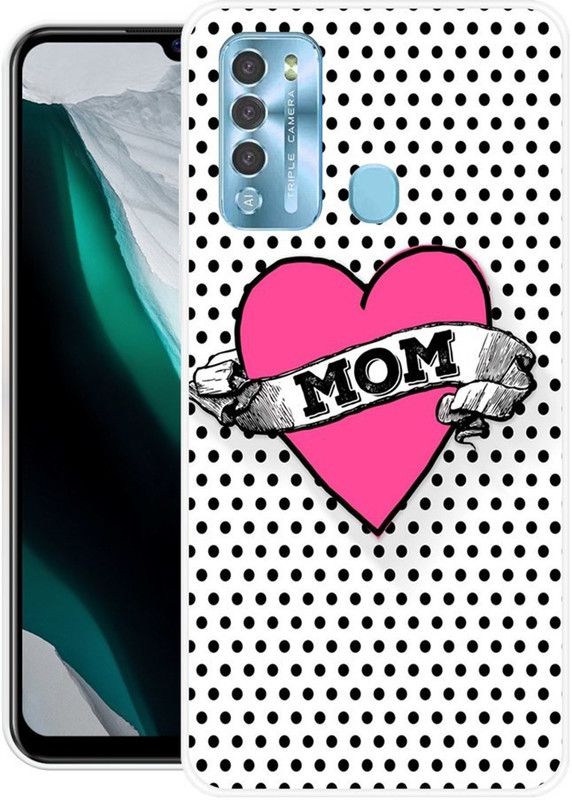 ROCKPRINT Back Cover for Itel Vision 2  (Multicolor, Grip Case, Silicon, Pack of: 1)