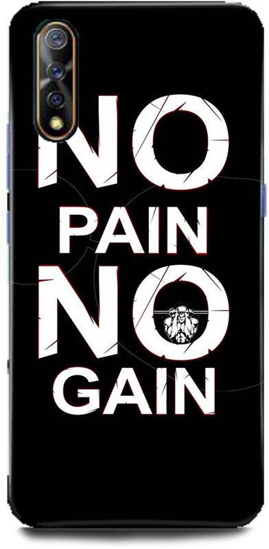 MP ARIES MOBILE COVER Back Cover for SAMSUNG Galaxy A50s, Gold,Gym,Fitness,Workout,Gym,No,Pain,No,Gain,Stop,Wishing,Start,Doing,  (Multicolor, Hard Case, Pack of: 1)