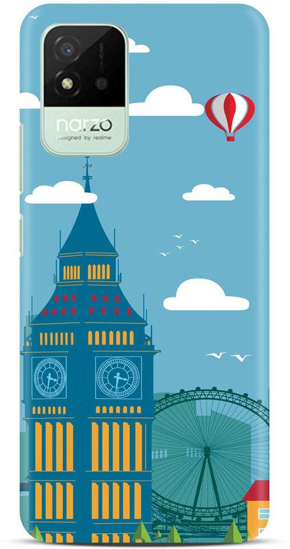 Sankee Back Cover for realme narzo 50i  (Multicolor, Hard Case)