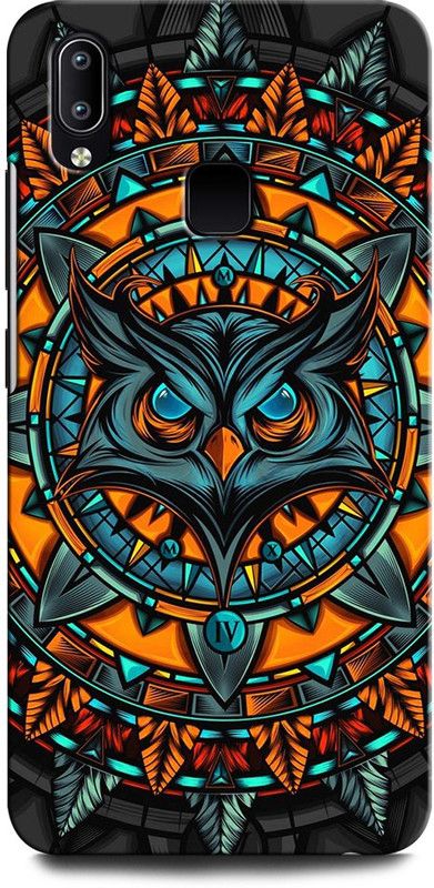 GRAFIQE Back Cover for VIVO Y91 OWL, TRIPPY, WORLD, EYE, USA, ILLUMINATI, MASONICO, OWL  (Multicolor, Shock Proof, Pack of: 1)