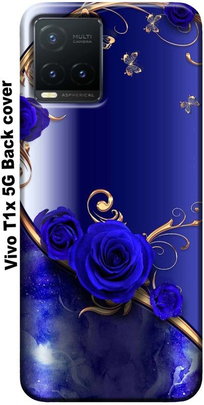 Starbun Back Cover for Vivo T1x 5G Back cover  (Multicolor, Dual Protection, Silicon, Pack of: 1)