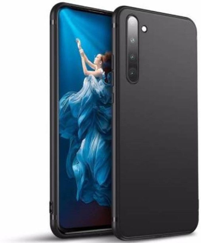 ISH COVER Front & Back Case for Realme X2  (Black, Grip Case, Pack of: 1)