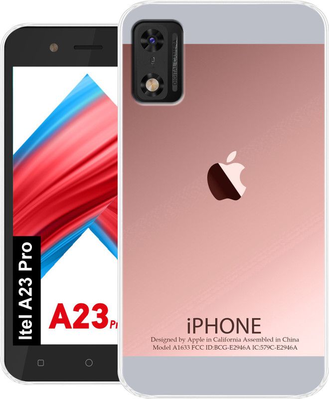 Coolcase Back Cover for itel A23 Pro, itel A23 Pro Back Cover  (Multicolor, Grip Case, Silicon)
