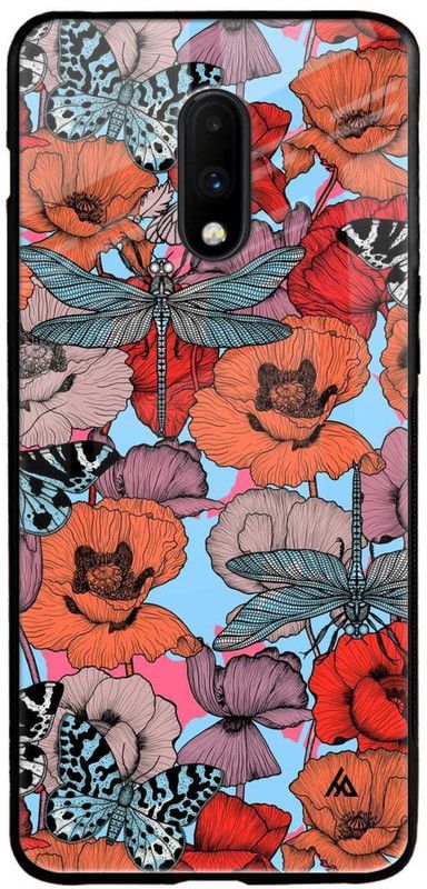 Hocopoco Back Cover for OnePlus 7  (Multicolor, Grip Case, Silicon, Pack of: 1)